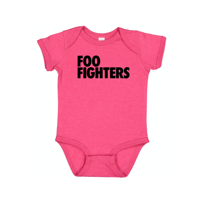Foo Fighters Logo Baby Onesie Romper