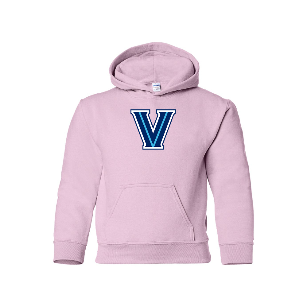 Youth Villanova Wildcats Logo  Pullover Hoodie