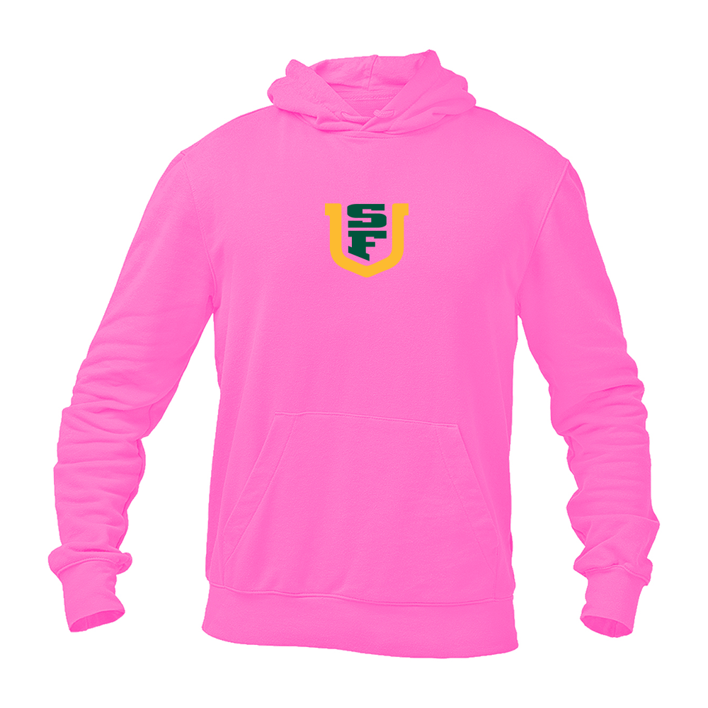 Men's San Francisco Dons Logo Gildan  Heavy Blend Hooded Sweatshirt