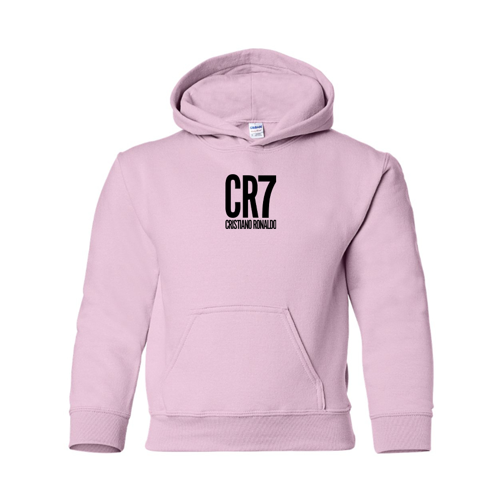 Youth CR7 Logo Pullover Hoodie