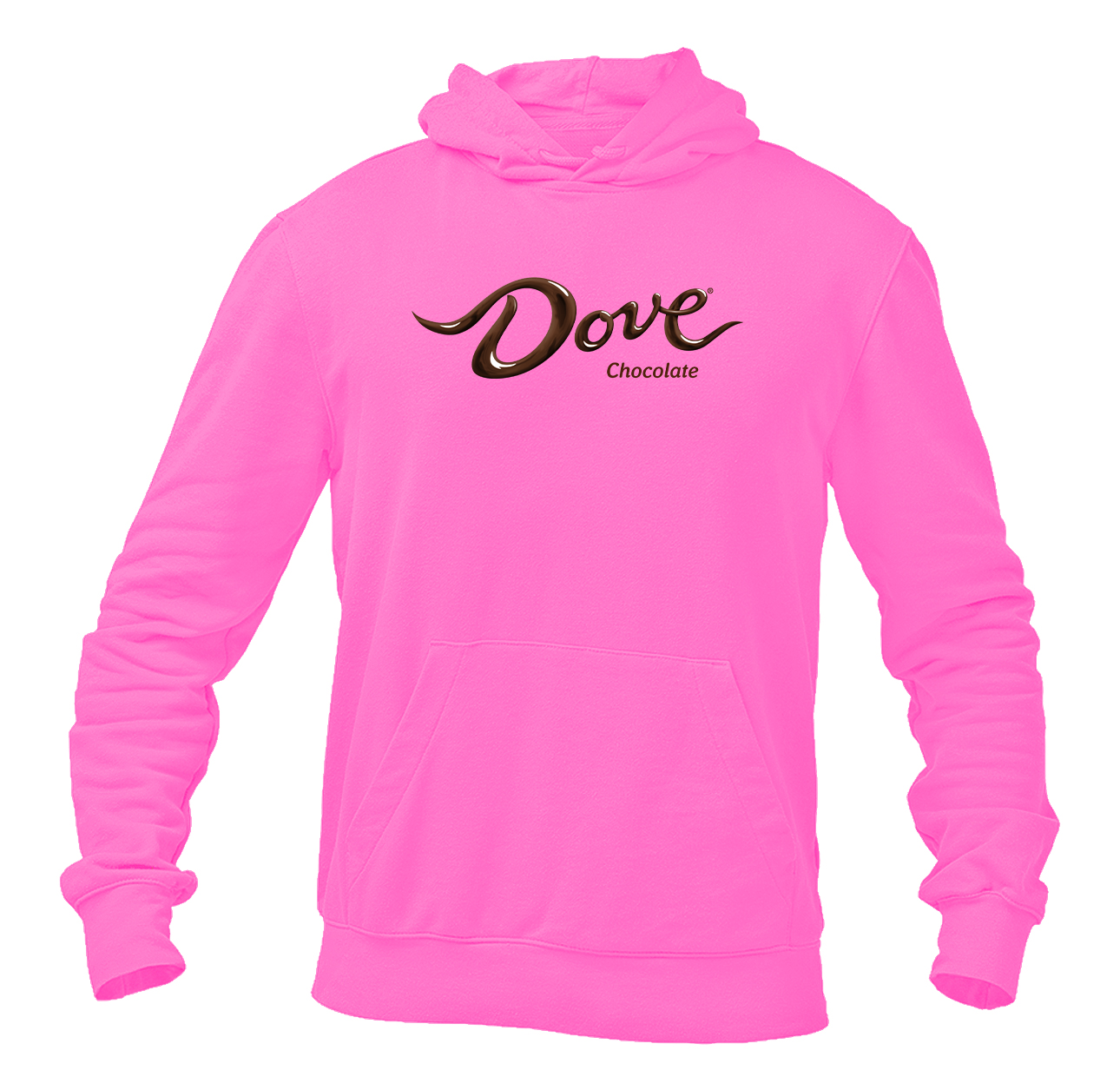 Men's Dove Сhocolate Logo Pullover Hoodie