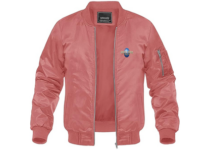 Men's Universal Studios Florida Lightweight Bomber Jacket Windbreaker Softshell Varsity Jacket Coat