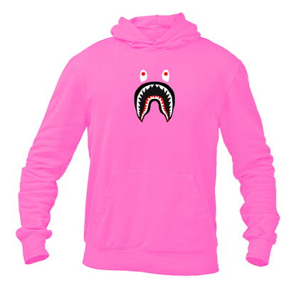 Men's BAPE Shark Logo Pullover Hoodie