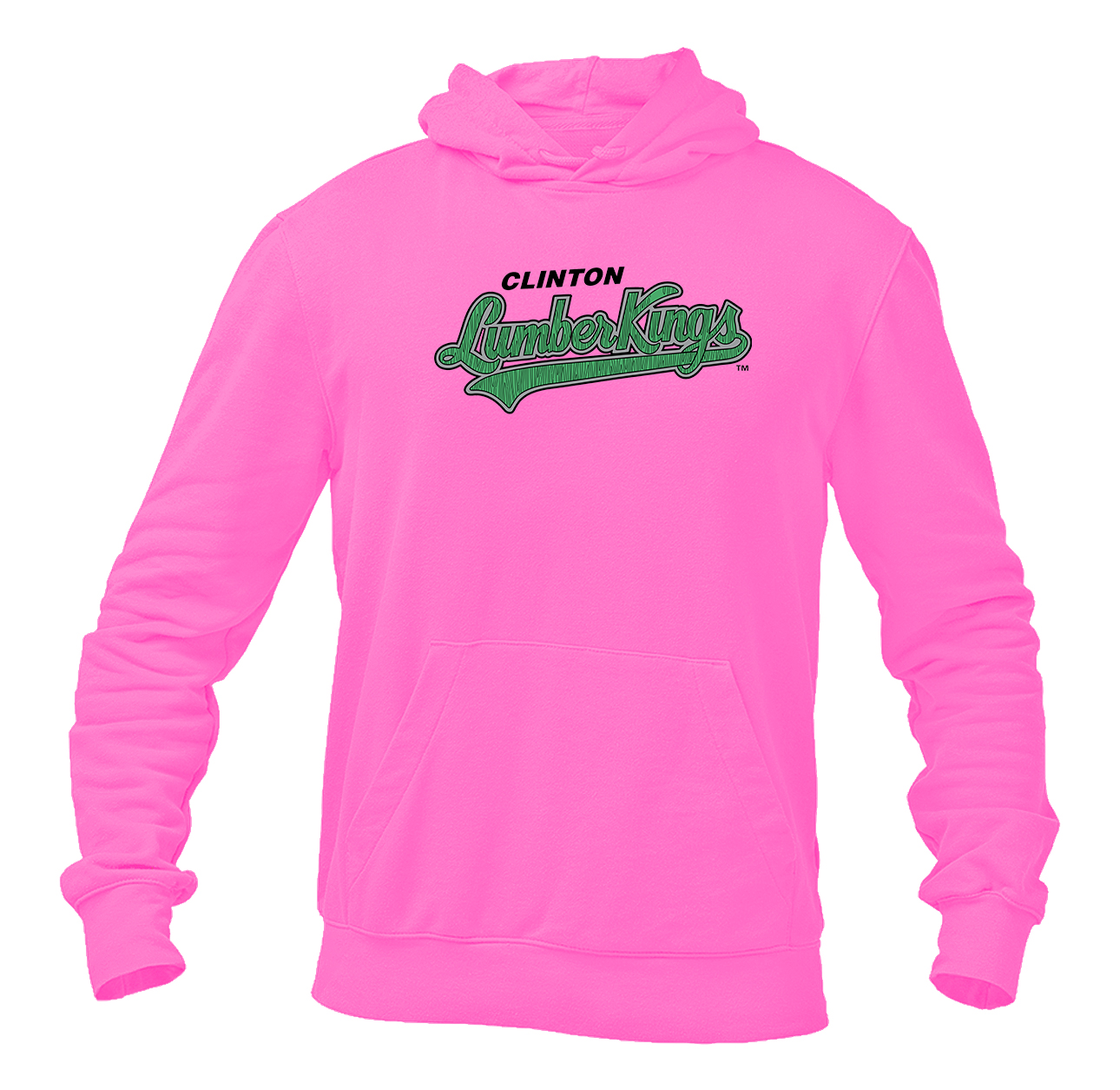 Men's Clinton LumberKings  Logo Pullover Hoodie