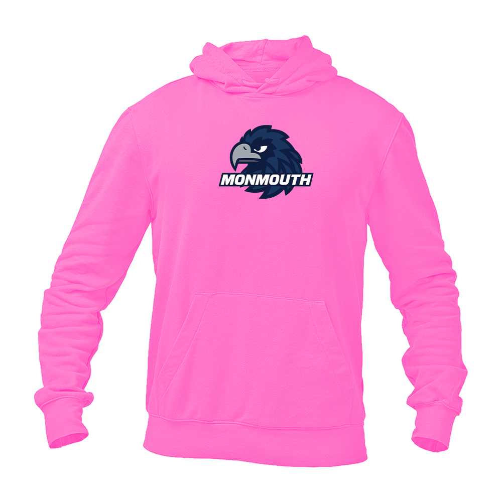 Men's Monmouth Hawks Logo Pullover Hoodie