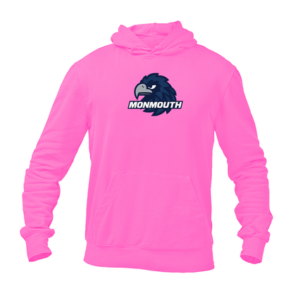 Men's Monmouth Hawks Logo Pullover Hoodie