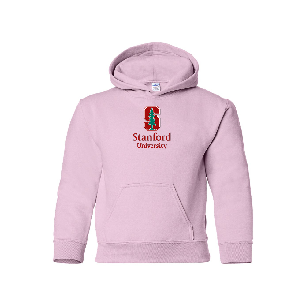 Youth Stanford University Logo  Pullover Hoodie