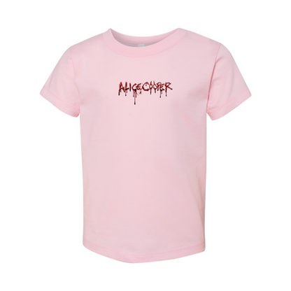 Alice Cooper Logo BELLA  CANVAS Toddler Jersey Tee