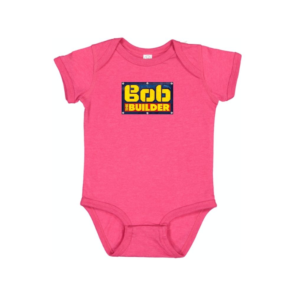 Bob the Builder Logo Baby Romper Onesie