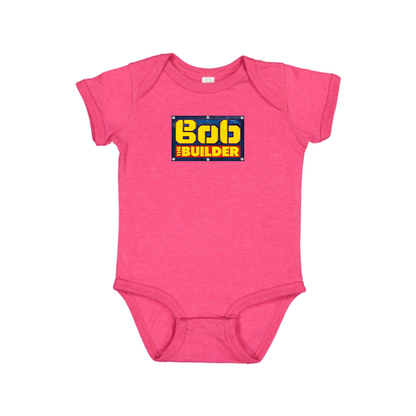 Bob the Builder Logo Baby Romper Onesie