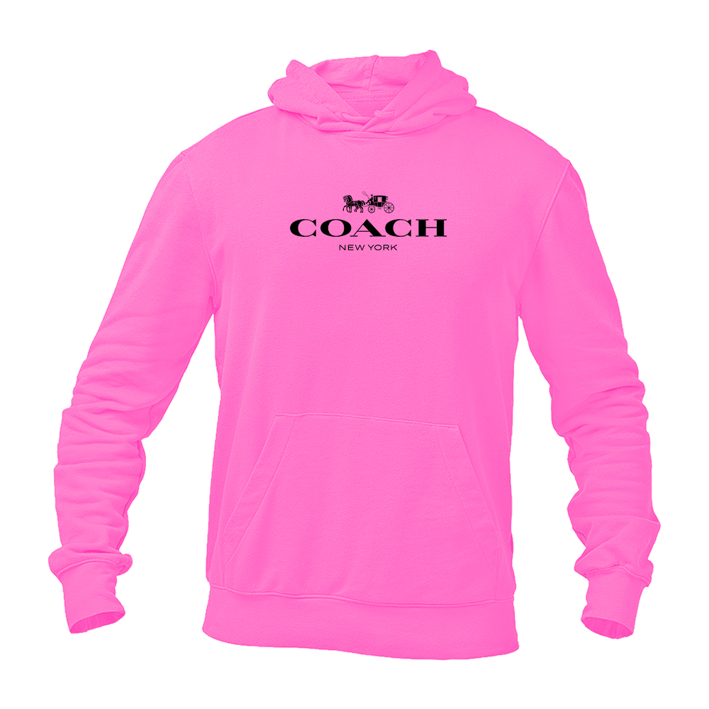 Men's Coach Logo Pullover Hoodie