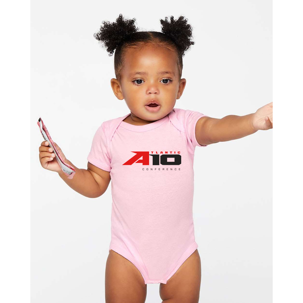 Atlantic 10 Conference   Rabbit Skins Infant Baby Rib Bodysuit