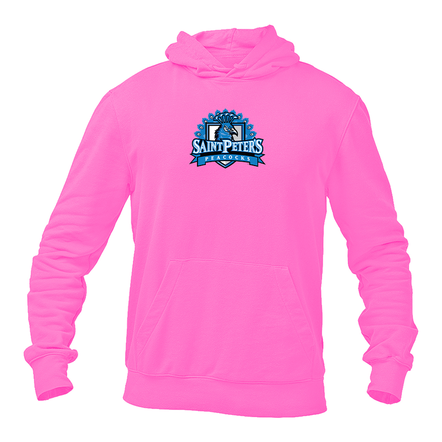 Men's Saint Peters Peacocks Logo Pullover Hoodie