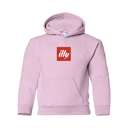 Youth Illy Logo Pullover Hoodie