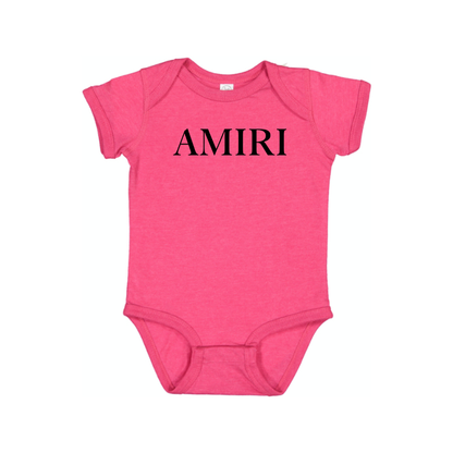 Amiri  Logo Baby Onesie Romper