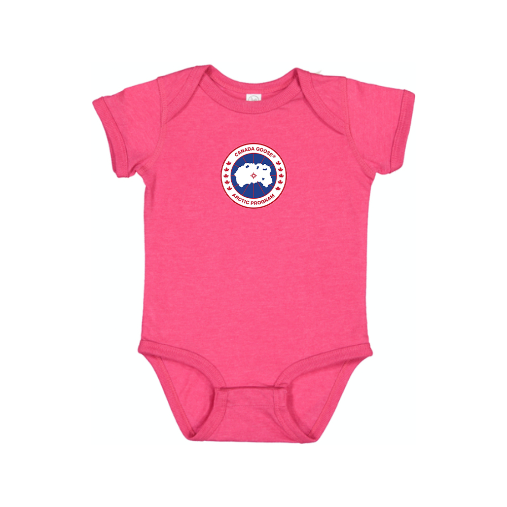 Canada Goose Logo Baby Romper Onesie