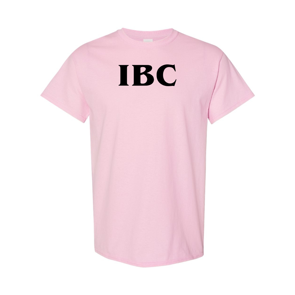 Men IBC Logo Cotton T-Shirt