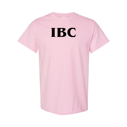 Men IBC Logo Cotton T-Shirt