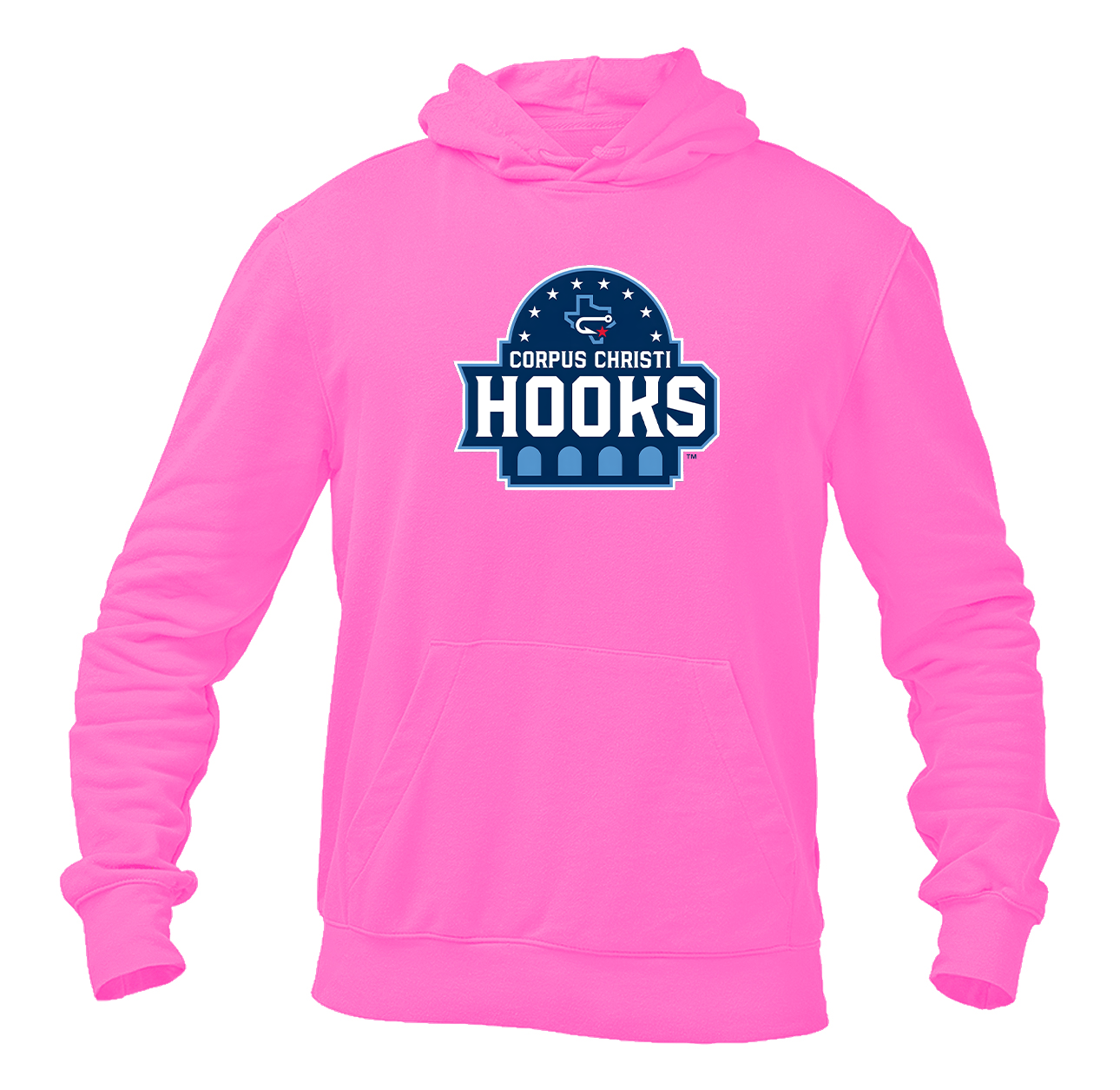 Men's Corpus Christi Hooks Logo Pullover Hoodie