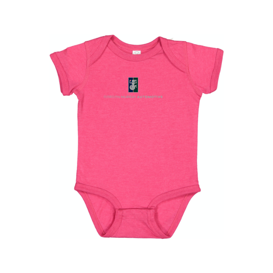Gordon Murray Automotiv Logo Baby Romper Onesie