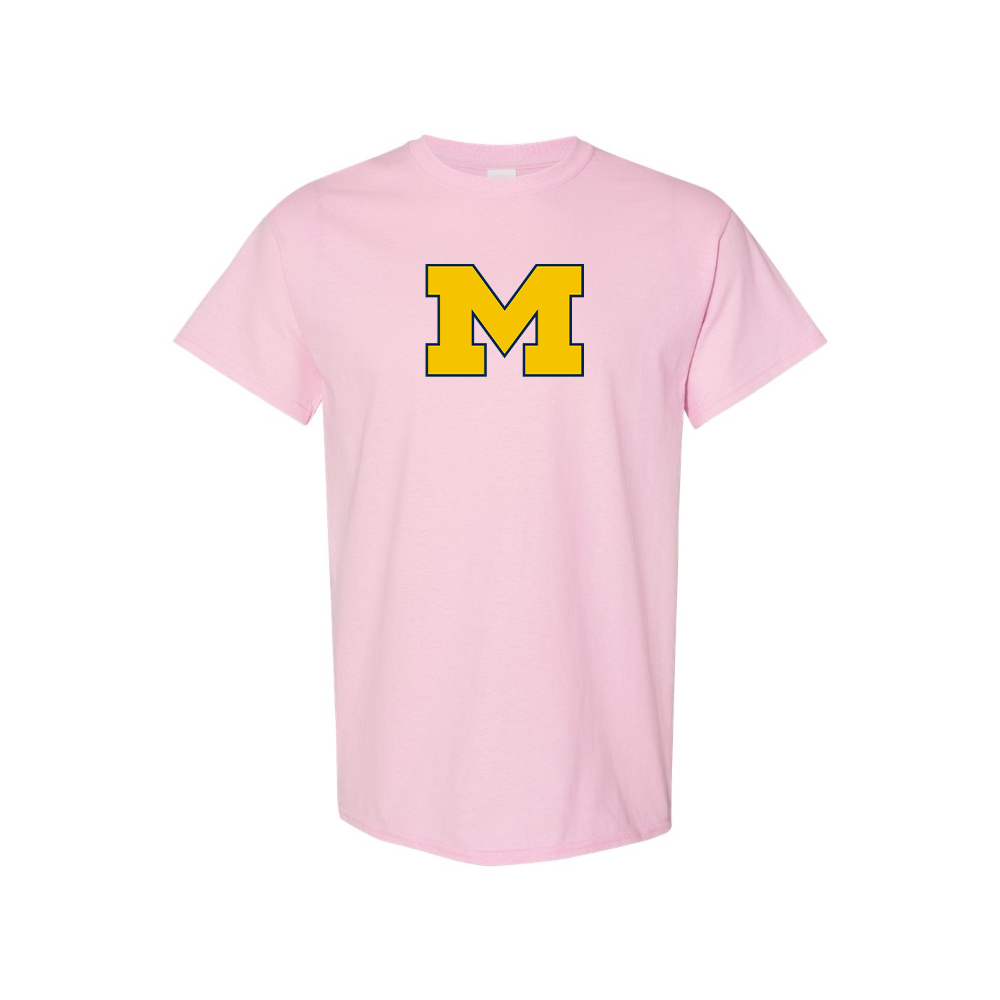 Men's Michigan Wolverines Logo Cotton T-Shirt