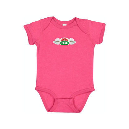 Central Perk Logo Baby Romper Onesie