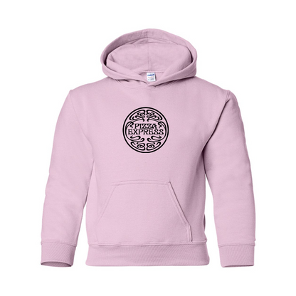 Youth Pizza Express Logo Pullover Hoodie