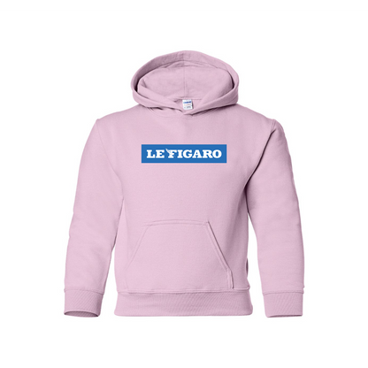 Youth Le Figaro Logo Pullover Hoodie