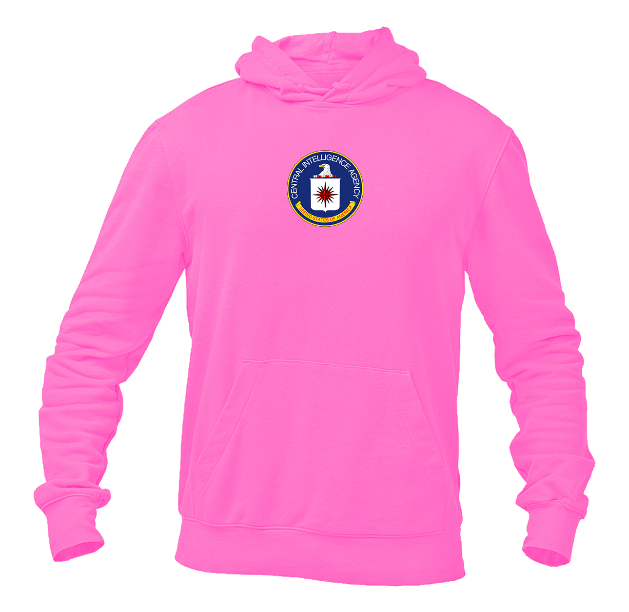 Men's CIA Logo  Pullover Hoodie