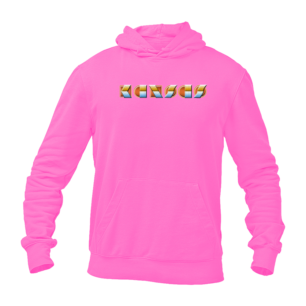 Men's Kansas Logo  Pullover Hoodie