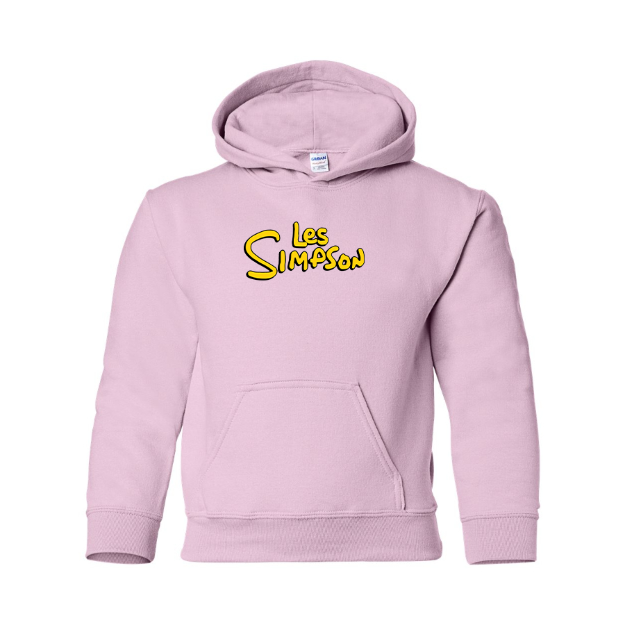 Youth Les Simpson Logo Pullover Hoodie