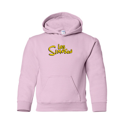 Youth Les Simpson Logo Pullover Hoodie