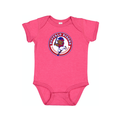 Buffalo Bisons Logo Baby Onesie Romper