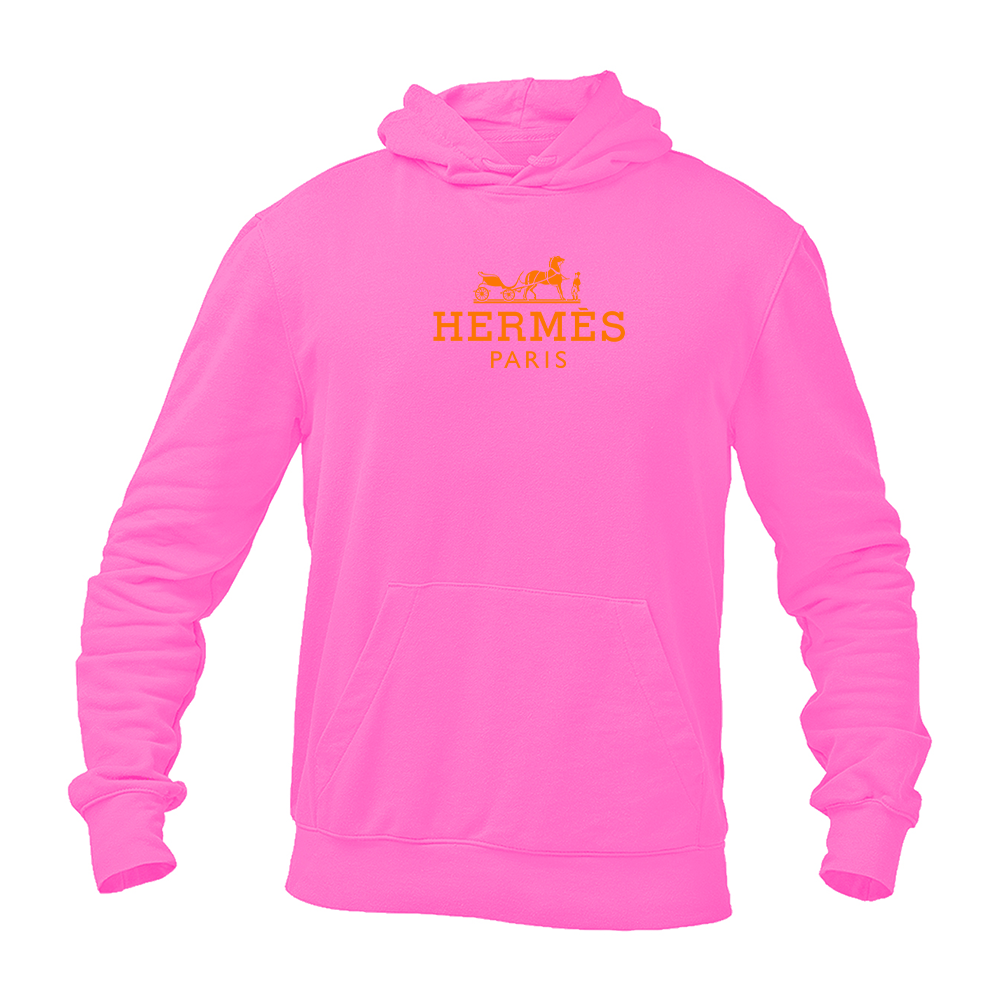 Men's Hermès Logo Pullover Hoodie