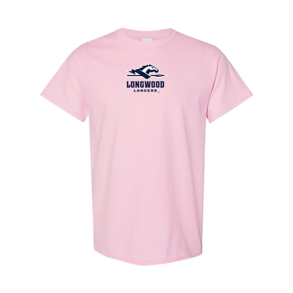 Men's Longwood Lancers Logo Cotton T-Shirt
