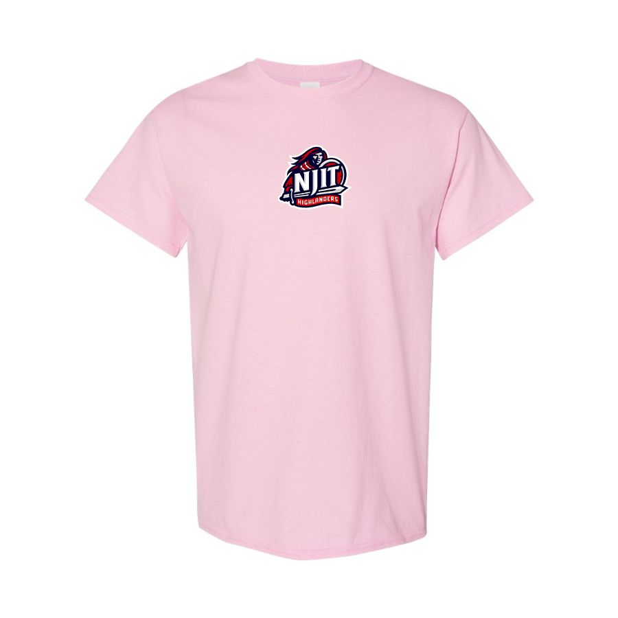 Men's NJIT Highlanders Logo  Cotton T-Shirt