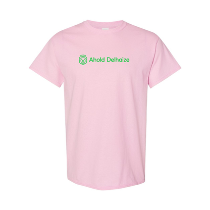 Men's  Ahold Delhaize Vertical Logo  Cotton T-Shirt