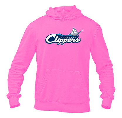 Men's Columbus Clippers Logo Pullover Hoodie