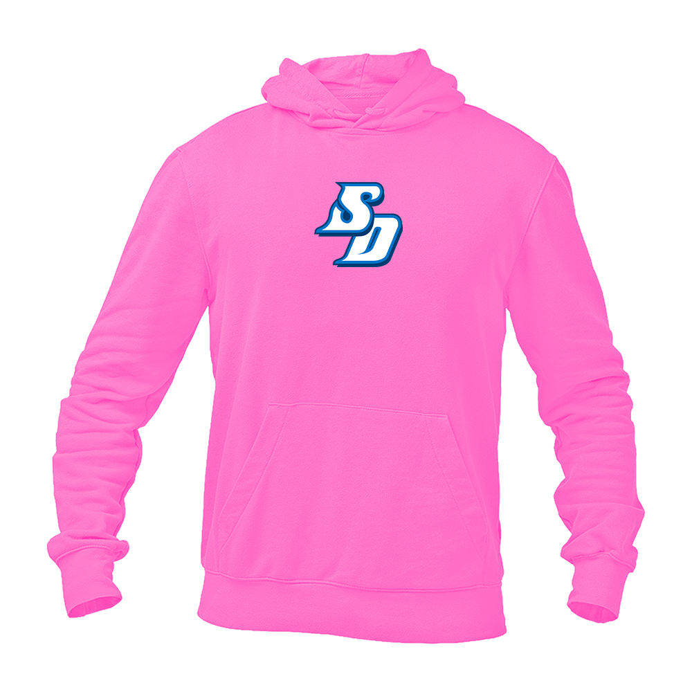 Men's San Diego Toreros Logo Gildan  Heavy Blend Hooded Sweatshirt