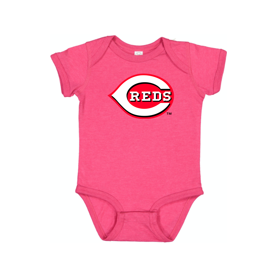 Cincinnati Reds Logo Baby Onesie Romper