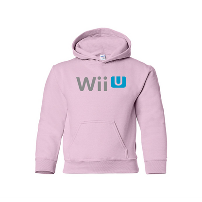Youth Wii-U Logo  Pullover Hoodie