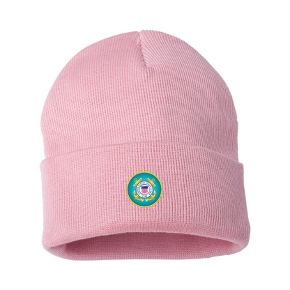 Coast Guard Logo Beanie Hat
