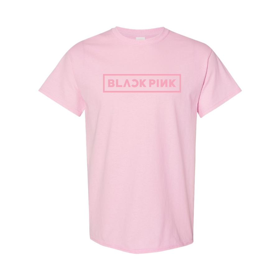 Men's  Blackpink Logo Cotton T-Shirt