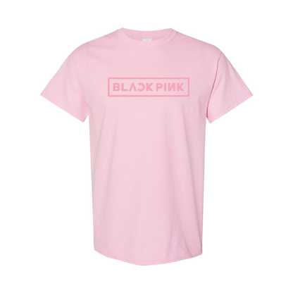 Men's  Blackpink Logo Cotton T-Shirt
