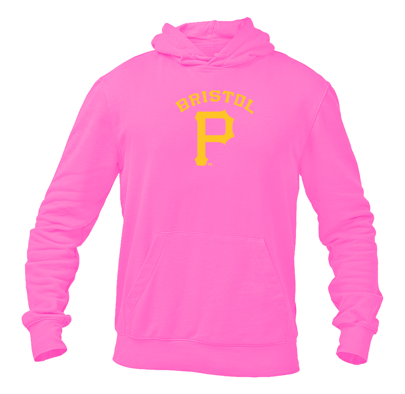 Men's Bristol Pirates  Logo Pullover Hoodie