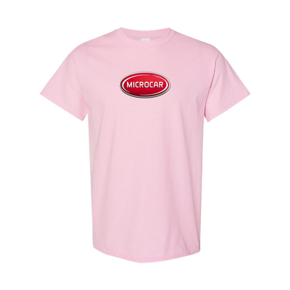 Men's Microcar Logo Cotton T-Shirt