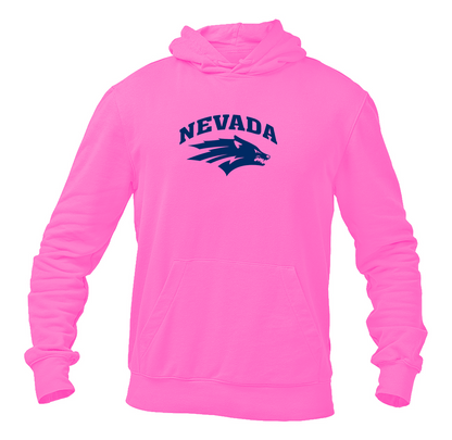 Men's Nevada Wolf Pack Logo Pullover Hoodie