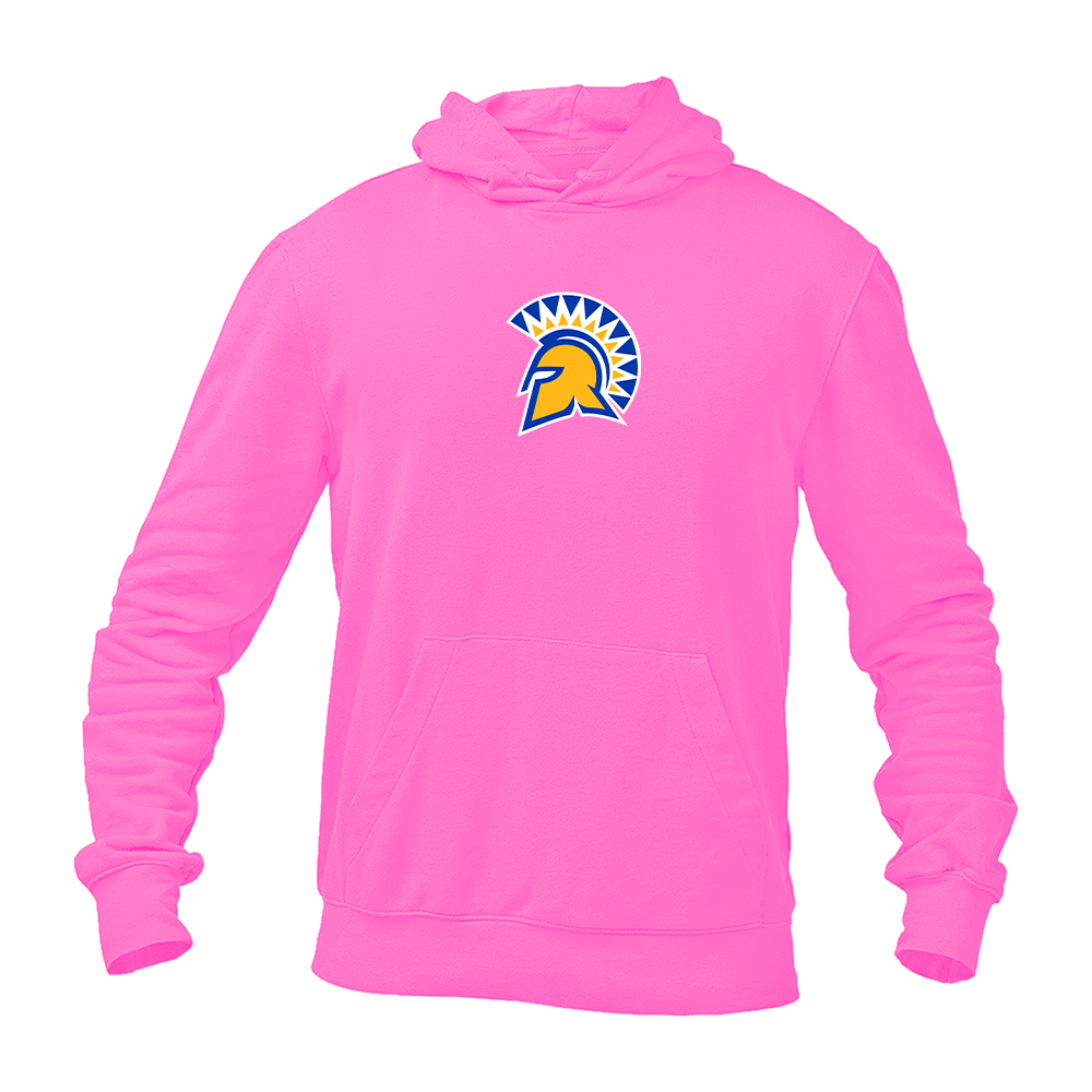 Men's San Jose State Spartans Logo Gildan  Heavy Blend Hooded Sweatshirt