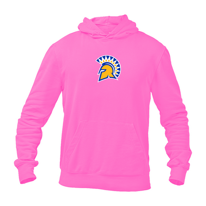 Men's San Jose State Spartans Logo Gildan  Heavy Blend Hooded Sweatshirt