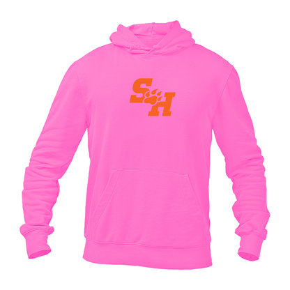 Men's Sam Houston State Bearkats Logo Gildan  Heavy Blend Hooded Sweatshirt